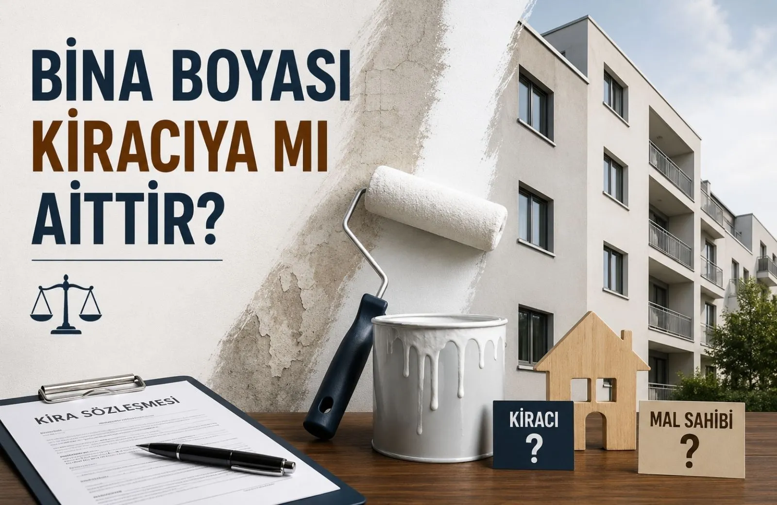 Bina boyası kiracıya mı aittir